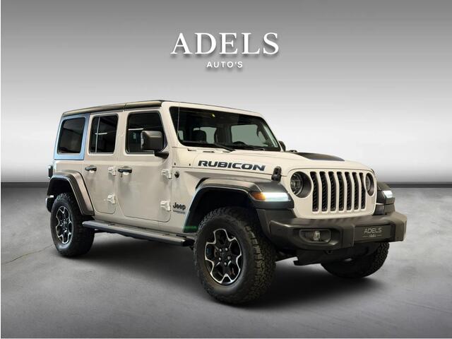 Jeep WRANGLER Unlimited 4xe 380 Rubicon Treeplanken Camera ACC Keyless Stoelverwarming Stuurwielverwarmbaar Dealer Onderhouden