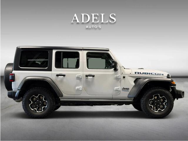 Jeep WRANGLER Unlimited 4xe 380 Rubicon Treeplanken Camera ACC Keyless Stoelverwarming Stuurwielverwarmbaar Dealer Onderhouden