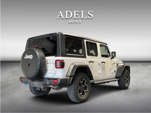 Jeep WRANGLER Unlimited 4xe 380 Rubicon Treeplanken Camera ACC Keyless Stoelverwarming Stuurwielverwarmbaar Dealer Onderhouden