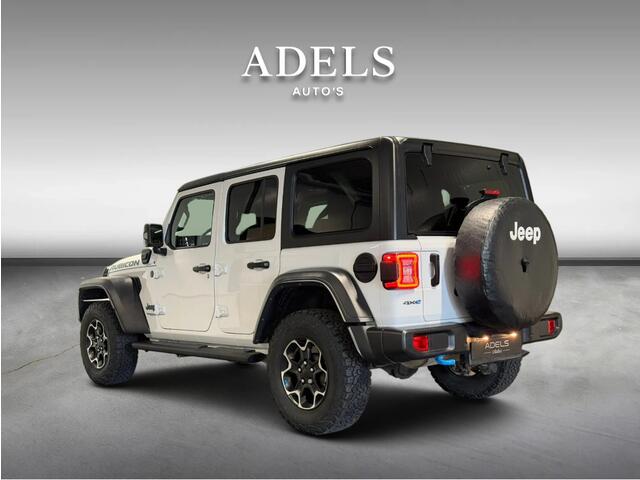 Jeep WRANGLER Unlimited 4xe 380 Rubicon Treeplanken Camera ACC Keyless Stoelverwarming Stuurwielverwarmbaar Dealer Onderhouden