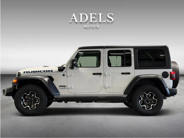 Jeep WRANGLER Unlimited 4xe 380 Rubicon Treeplanken Camera ACC Keyless Stoelverwarming Stuurwielverwarmbaar Dealer Onderhouden