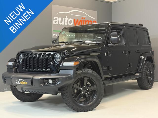 Jeep WRANGLER 2.0 T 280pk Unlimited Night Eagle Autom. 4x4 Elektrisch softtop (Sky-one touch power top), Full options!