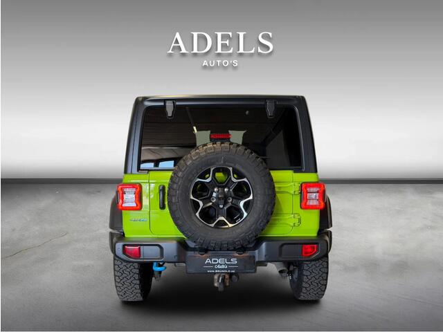Jeep WRANGLER Unlimited 4xe 380 Rubicon Trekhaak Camera ACC Keyless Treeplanken
