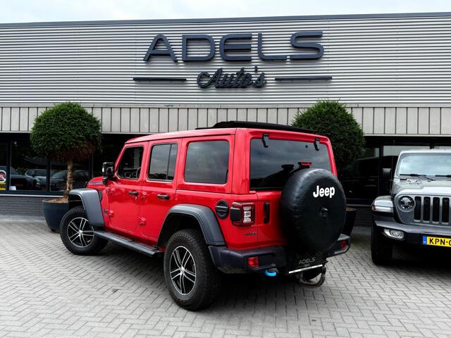 Jeep WRANGLER Unlimited 4xe 380 Rubicon Sky One Touch Softtop Keyless Camera Acc Trekhaak Dealer Onderhouden 1e Eigenaar