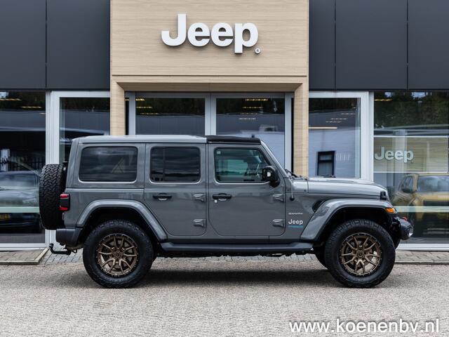 Jeep WRANGLER 4XE 380 SAHARA 4x4 Automaat FUEL LM / BESTOP SUNRIDER / ENZ