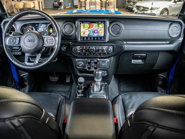 Jeep WRANGLER Unlimited 4xe 380 Sahara afneembaar dak|carplay|stuurverw|camera|keyless|BLIS|spiegelverw|