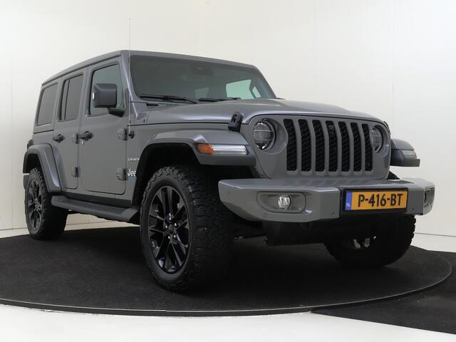 Jeep WRANGLER Unlimited 4xe 380 PHEV Sahara | Camera | Leder | Navigatie |