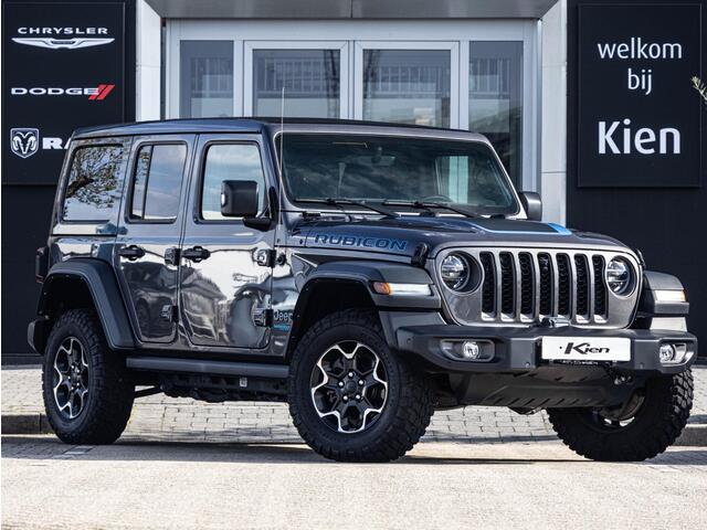 Jeep WRANGLER Unlimited 4xe 380 Rubicon | Leder | Lier | Cruise Control | Sky roof | Camera| Stoel + stuurverwarming | Navigatie |