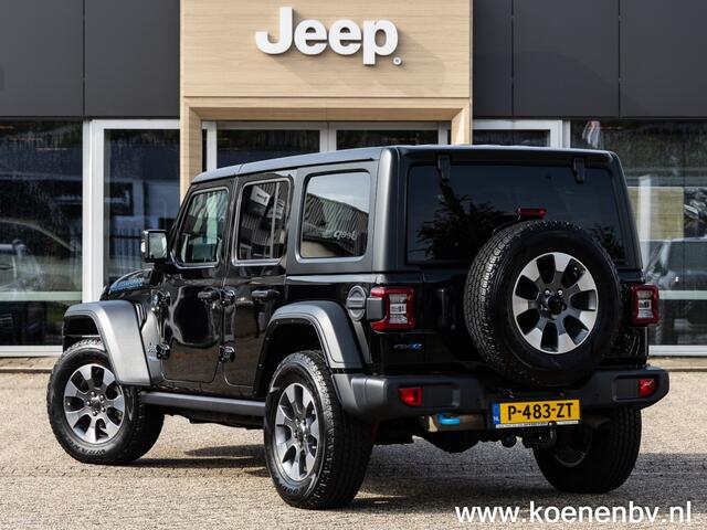 Jeep WRANGLER 4XE 380pk 4X4 Autom. Rubicon LEER / CLIMA / TREKHAAK – foto 2