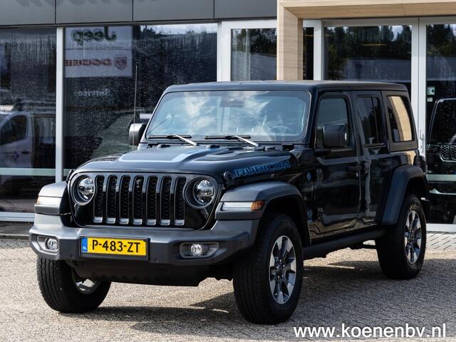 Jeep WRANGLER 4XE 380pk 4X4 Autom. Rubicon LEER / CLIMA / TREKHAAK – foto 4