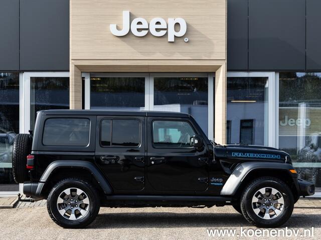 Jeep WRANGLER 4XE 380pk 4X4 Autom. Rubicon LEER / CLIMA / TREKHAAK – foto 7