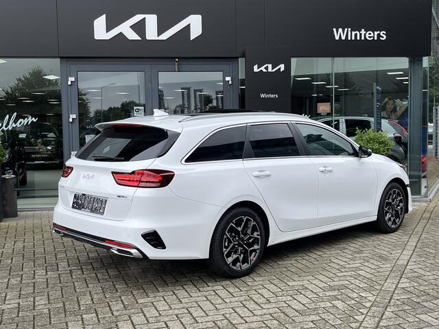 KIA CEE D Ceed Sportswagon 1.5 T-GDi GT-Line MY25 ECC Cr.Control Navi+Camera+BT Pano-dak Stoel+StuurVerw. 17"+All-Season 7jr.Garantie