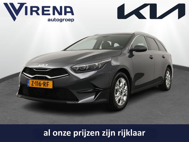 KIA CEE D Ceed Sportswagon 1.5 T-GDi Automaat DynamicPlusLine - LED koplampen - Dode hoek - Stoelverwarming - Apple Carplay/Android auto - Fabrieksgarantie tot 06-2031