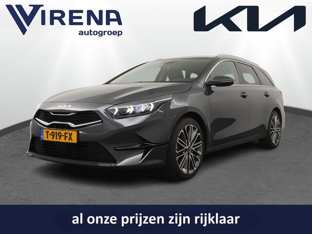 KIA CEE D Ceed Sportswagon 1.5 T-GDi 160pk DynamicPlusLine 1.410KG trekgewicht * Demo * - Navigatie - LED koplampen - Apple/Android Carplay - Led - Digitaal Dashboard - Fabrieksgarantie tot 06-2030