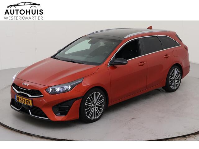 KIA CEE D Ceed Sportswagon 1.5 T-GDi 160PK Automaat GT-PlusLine Panorama dak Stoelverwarming Camera Elektrische best. stoel