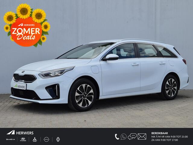 KIA CEE D Ceed Sportswagon 1.6 GDI PHEV DynamicLine Automaat / Trekgewicht 1300Kg / Afneembare trekhaak / Apple Carplay Android Auto / Stuur- en Stoelverwarming / Achteruitrijcamera /