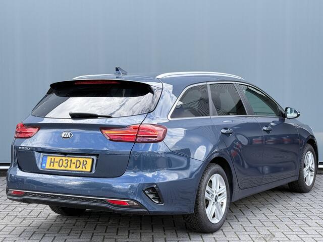 KIA CEE D Ceed Sportswagon BWJ 2020 1.0 120 PK T-GDi DynamicPlusLine STOELVERW. / STUURVERW. / HALF LEDER / PRIV. GLAS / KEYLESS / CLIMA / NAVI / CRUISE / BLUETOOTH / MULTIFUNCT.STUUR