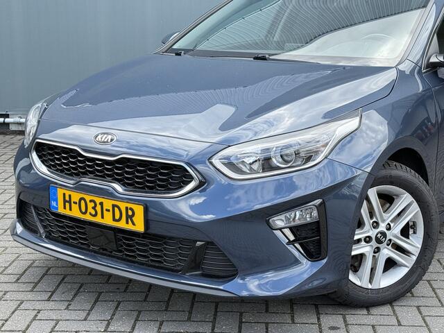 KIA CEE D Ceed Sportswagon BWJ 2020 1.0 120 PK T-GDi DynamicPlusLine STOELVERW. / STUURVERW. / HALF LEDER / PRIV. GLAS / KEYLESS / CLIMA / NAVI / CRUISE / BLUETOOTH / MULTIFUNCT.STUUR