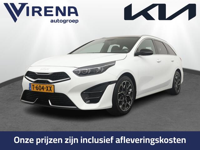 KIA CEE D Ceed Sportswagon 1.5 T-GDi GT-Line - Stoel-/Stuurverwarming - Apple Carplay/Android Auto - Elektrisch bedienbare Achterklep - Schuif-/Kanteldak - - Fabrieksgarantie tot 2030
