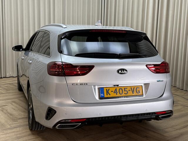 KIA CEE D Ceed Sportswagon 1.6 GDI PHEV DynamicPlusLine *Org.NL!* 1/2 Leder / Stoel-/Stuurverwarming / Camera / Carplay / Adapt. Cruise / Led / Keyless / ECC Clima / 16'' LMV