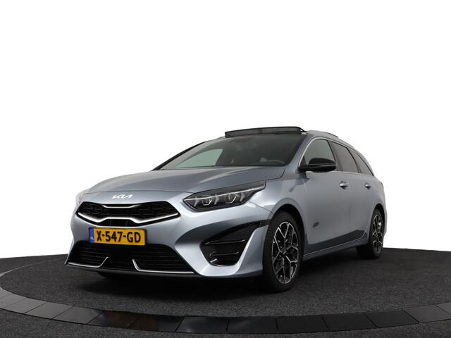 KIA CEE D Ceed Sportswagon 1.5 T-GDi GT-Line - Automaat Navigatie - Schuif-/kanteldak - Stoel-/stuurverwarming - Climate Control - Cruise Control - Fabrieksgarantie tot 11-2030