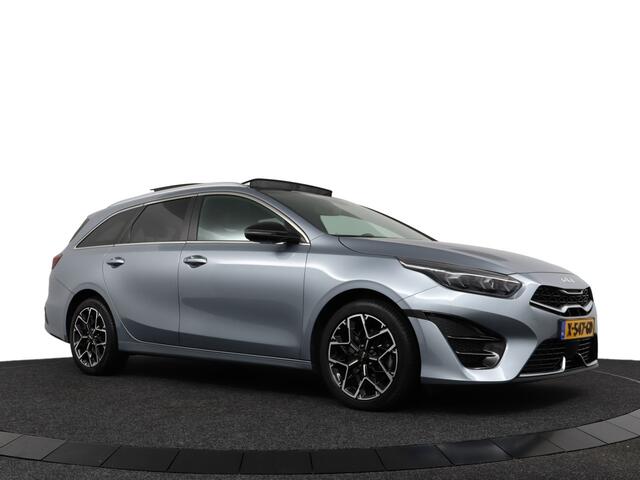 KIA CEE D Ceed Sportswagon 1.5 T-GDi GT-Line - Automaat Navigatie - Schuif-/kanteldak - Stoel-/stuurverwarming - Climate Control - Cruise Control - Fabrieksgarantie tot 11-2030