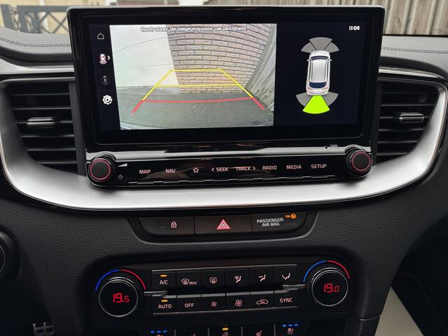 KIA CEE D Ceed Sportswagon 1.0 T-GDi 120pk GT-Line Navi Leder Carplay Camera Keyless Stuur en StoelVerwaming+Koeling DAB Clima 17" Pdc
