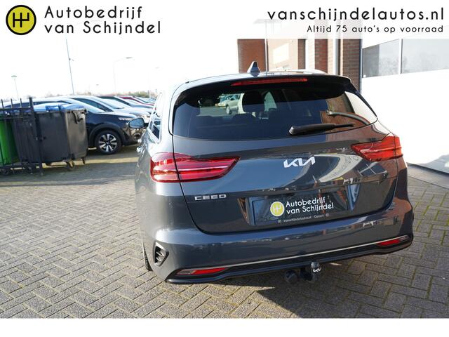 KIA CEE D Ceed Sportswagon 1.0 T-GDI DYNAMICLINE VOLLEDIG DEALER ONDERHOUDEN TREKHAAK CAMERA ANDROID/APPLECARPLAY(NAVI) STOEL+STUURVERWARMING ECC AIRCO CRUISECONTROL BLUETOOTH 16INCH 4X ELECTR.RAMEN/SPIEGELS