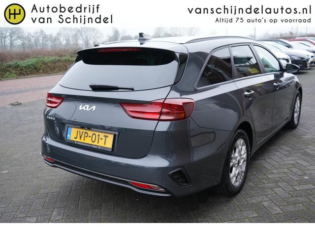 KIA CEE D Ceed Sportswagon 1.0 T-GDI DYNAMICLINE VOLLEDIG DEALER ONDERHOUDEN 10X OP VOORRAAD CAMERA STOEL+STUURVERWARMING ANDROID/APPLECARPLAY(NAVI) ECC AIRCO CRUISECONTROL BLUETOOTH LMV PRIVACYGLAS ENZ...