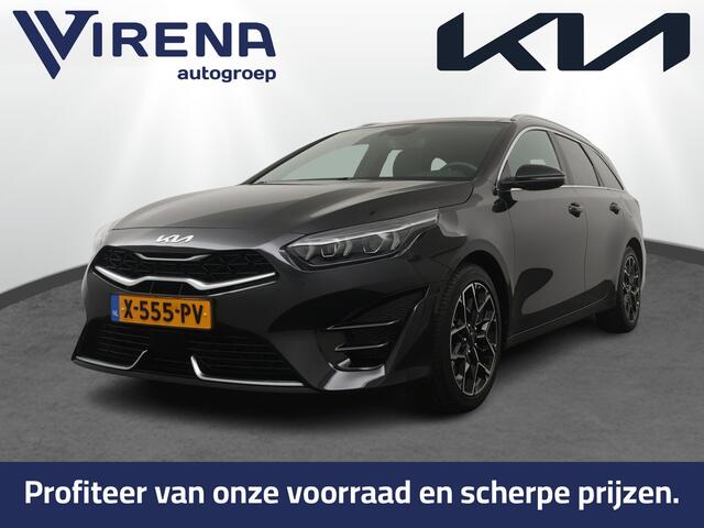 KIA CEE D Ceed Sportswagon 1.5 T-GDi GT-Line Automaat - Apple Carplay/Android Auto - Cruise Control - Dodehoekdetectie - Climate Control - Panorama Dak - Navigatie - Stoel/Stuur Verwarming - Fabrieksgarantie t/m 09-02-2031
