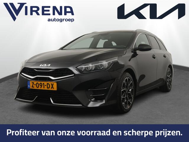 KIA CEE D Ceed Sportswagon 1.5 T-GDi GT-Line AUTOMAAT Stoel-/Stuurverwarming - Apple Carplay/Android Auto - Schuif-/Kanteldak - Achteruitrijcamera - Climate Control - Fabrieksgarantie t/m 03-2031