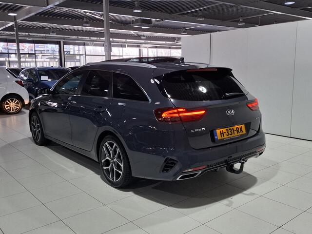 KIA CEE D Ceed Sportswagon 1.4 T-GDi GT-Line Trekhaak, Stoel en Stuur verwarming, Schuif kantel dak.