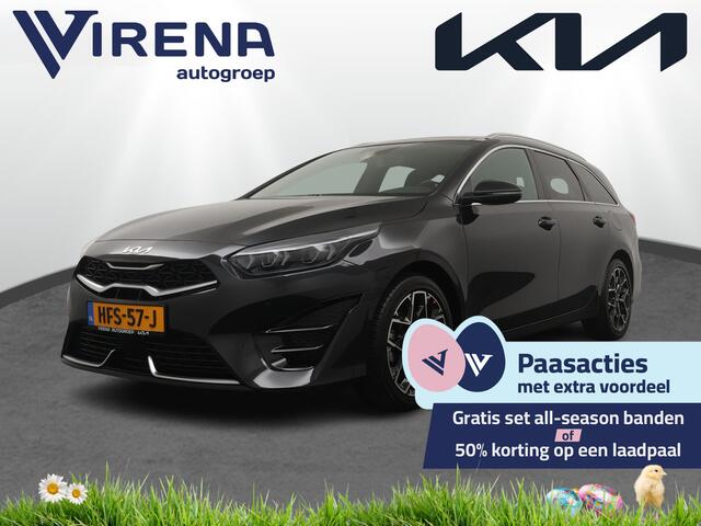 KIA CEE D Ceed Sportswagon 1.5 T-GDi GT-Line - Adaptive Cruise - Climate Control - Stoel/Stuurverwarming - Schuif/Kanteldak - Navigatie - Apple Carplay/Android Auto Fabrieksgarantie 19-02-2032 of 150.000 km
