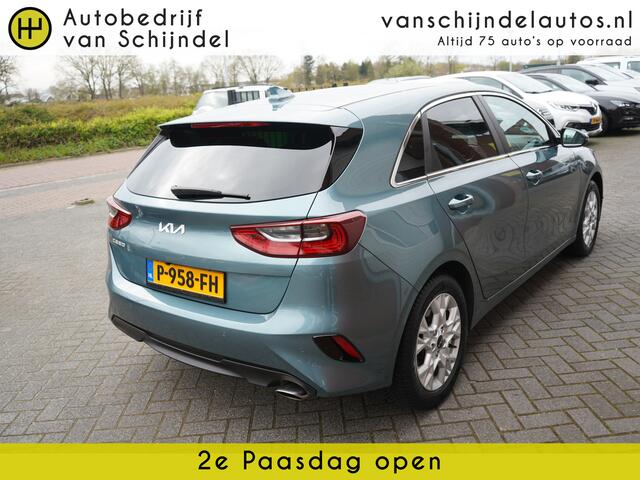 KIA CEE D Ceed 1.0 T-GDi DYNAMICPLUSLINE LUXE ORIGINEEL NEDERLANDS CAMERA FULL LED 1/2 LEDER ANDROID/APPLECARPLAY NAVI STOEL+STUURVERWARMING LMV PDC 4X ELECTR.RAMEN/SPIEGELS