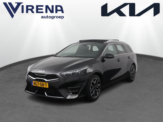 KIA CEE D Ceed Sportswagon 1.5 T-GDi GT-Line - Climate Control - Cruise Control - Schuif/Kanteldak - Stoel/Stuurverwarming- Navigatie- Apple Carplay/Android Auto Fabrieksgarantie 04-2032 of 150.000 km