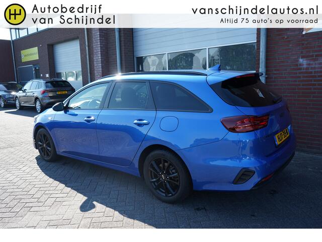 KIA CEE D Ceed Sportswagon 1.0 T-GDi DYNAMICLINE BLACKLINE KEURIGE NETTE STAAT CAMERA ANDROID/APPLECARPLAY(NAVI) STOEL+STUURVERWARMING 16INCH 4X ALL SEASON ECC AIRCO CRUISECONTROL BLUETOOTH ENZ...