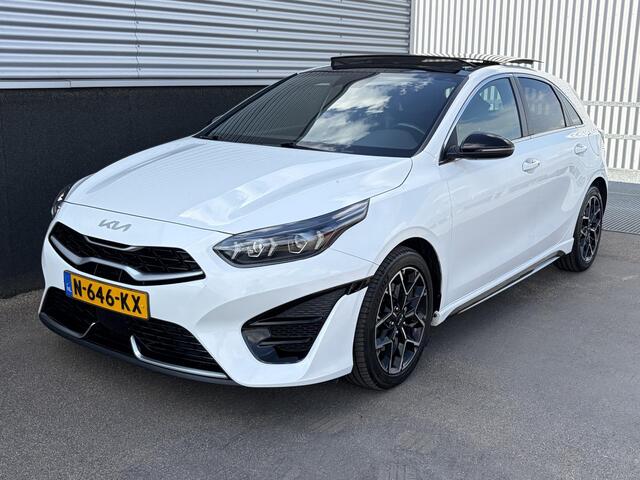 KIA CEE D Ceed 1.0 T-GDi GT-Line Schuif/kanteldak, Nieuw logo! Stoelverwarming- & Stuurwiel verwarmd, Dodehoekdetectie, Digitaal dashboard, Achteruitrijcamera, Navigatie