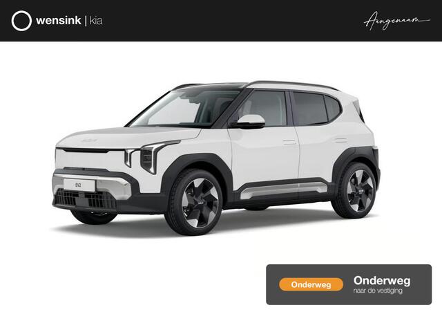KIA EV2 Plus Advanced 42.2 kWh 4p. | Glazen schuif-/kanteldak | Harman Kardon | 18" lichtmetalen velgen | Stoel- en stuurwielverwarming |