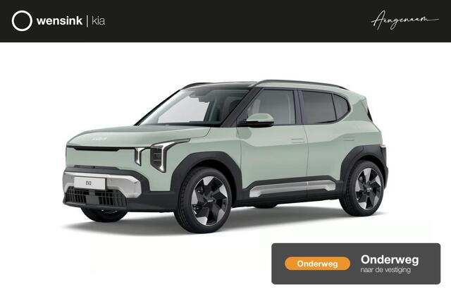 KIA EV2 Plus Advanced 42.2 kWh 4p. | Glazen schuif-/kanteldak | Harman Kardon | 18" lichtmetalen velgen | Stoel- en stuurwielverwarming |