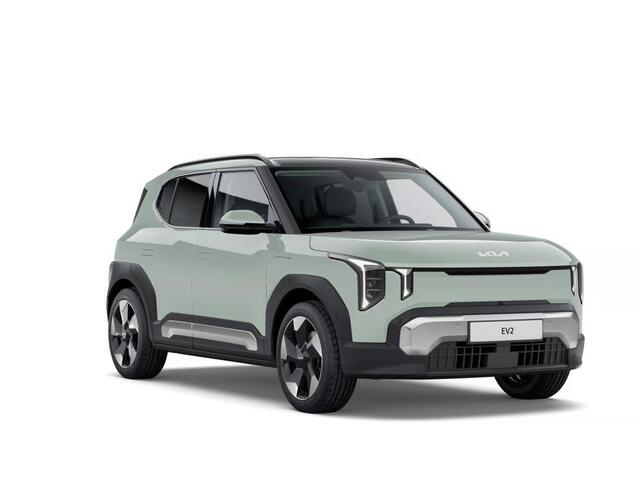 KIA EV2 Plus Advanced 61 kWh | 5p. | Actieprijs* | Navi. | Clima. | Adapt. Cruise | Stoel&Stuur Verwarming | 15L Frunk | Harman Kardon | Glazen Kanteldak