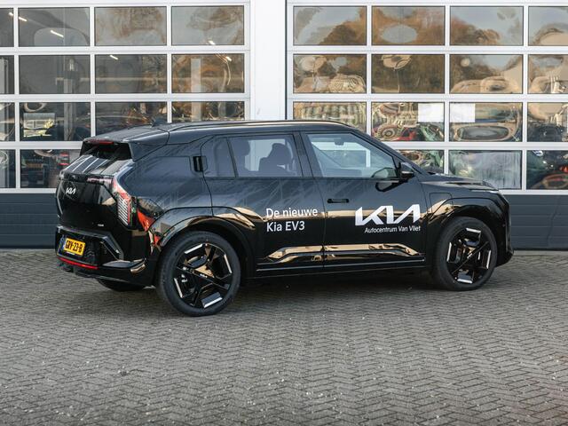 KIA EV3 GT-PlusLine 81.4 kWh Beschikbaar in overleg l Stoel en stuurverwarming l Schuif kantel dak l