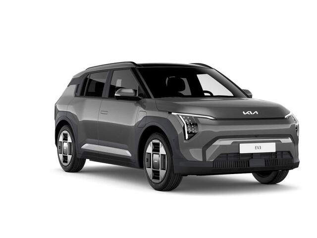 KIA EV3 Plus Advanced 81.4 kWh | Levering Juni | Navi | 19" | Adapt. Cruise | Clima | Schuif/Kanteldak | Stoel&Stuurverw. | Priv Glass | BSM | Harman Kardon