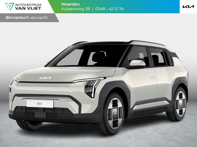 KIA EV3 Plus Advanced 81.4 kWh | Levering Juni | Navi | 19" | Adapt. Cruise | Clima | Schuif/Kanteldak | Stoel&Stuurverw. | Priv Glass | BSM | Harman Kardon