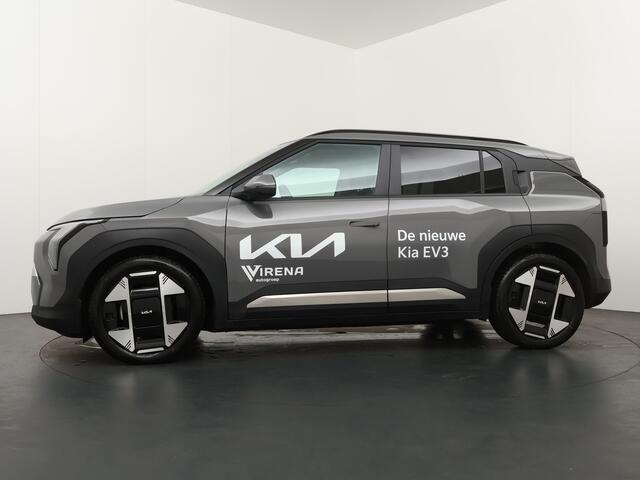 KIA EV3 Plus Advanced 81.4 kWh - "Rijdende Demo" - Draadloze Apple CarPlay / Android Auto - Stoel en stuurwiel verwarming - Panoramadak - Harman Kardon Audio - Dodehoek assistent - Fabrieksgarantie tot 11-2031