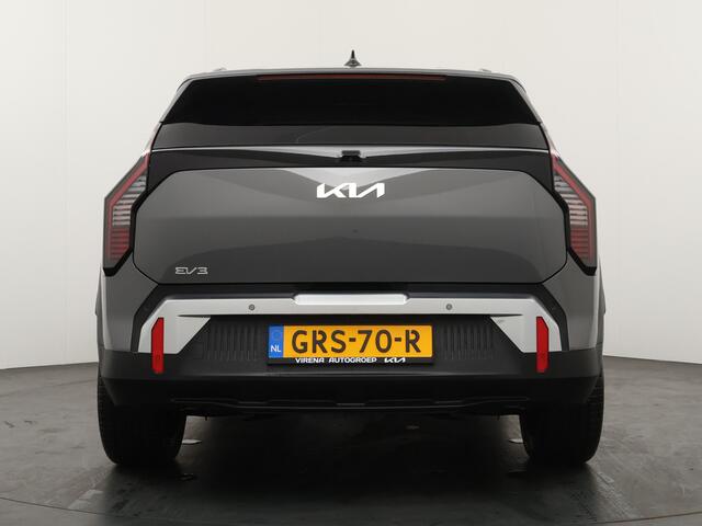 KIA EV3 Plus Advanced 81.4 kWh - "Rijdende Demo" - Draadloze Apple CarPlay / Android Auto - Stoel en stuurwiel verwarming - Panoramadak - Harman Kardon Audio - Dodehoek assistent - Fabrieksgarantie tot 11-2031