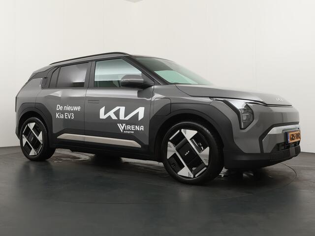 KIA EV3 Plus Advanced 81.4 kWh - "Rijdende Demo" - Draadloze Apple CarPlay / Android Auto - Stoel en stuurwiel verwarming - Panoramadak - Harman Kardon Audio - Dodehoek assistent - Fabrieksgarantie tot 11-2031