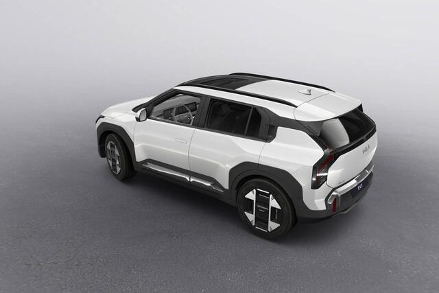 KIA EV3 Plus Advanced 81.4 kWh - Direct uit voorraad leverbaar - Snow White Pearl