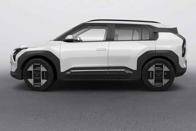 KIA EV3 Plus Advanced 81.4 kWh - Direct uit voorraad leverbaar - Snow White Pearl