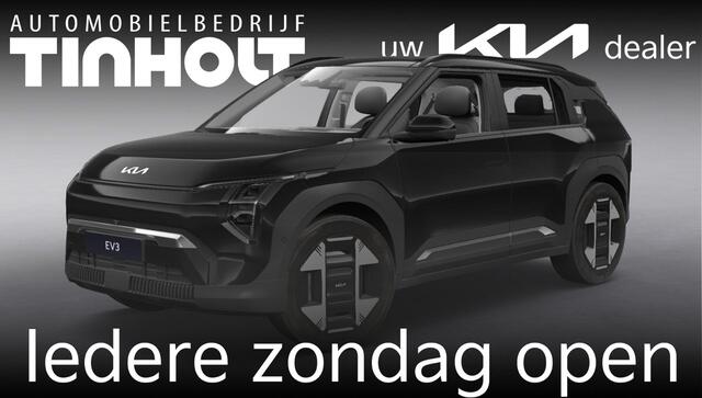 KIA EV3 Plus Advanced 81.4 kWh - Dit jaar nog wegrijden! - AURORA BLACK
