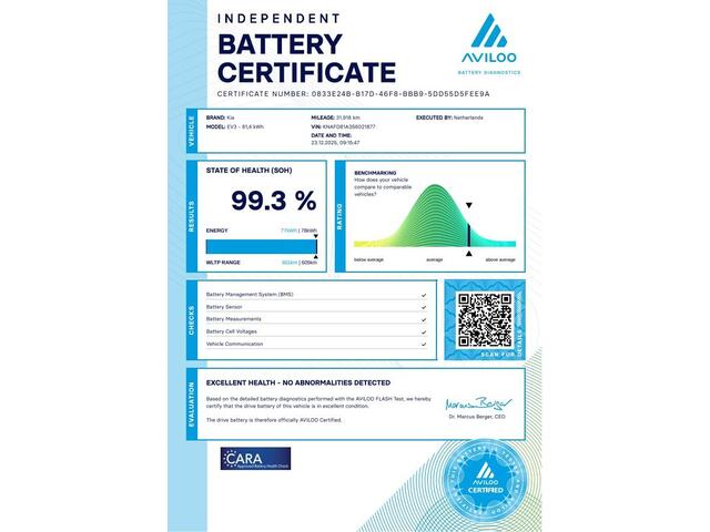 KIA EV3 PLUS 81.4kWh LONG RANGE/ NL-AUTO VAN 1STE EIGENAAR